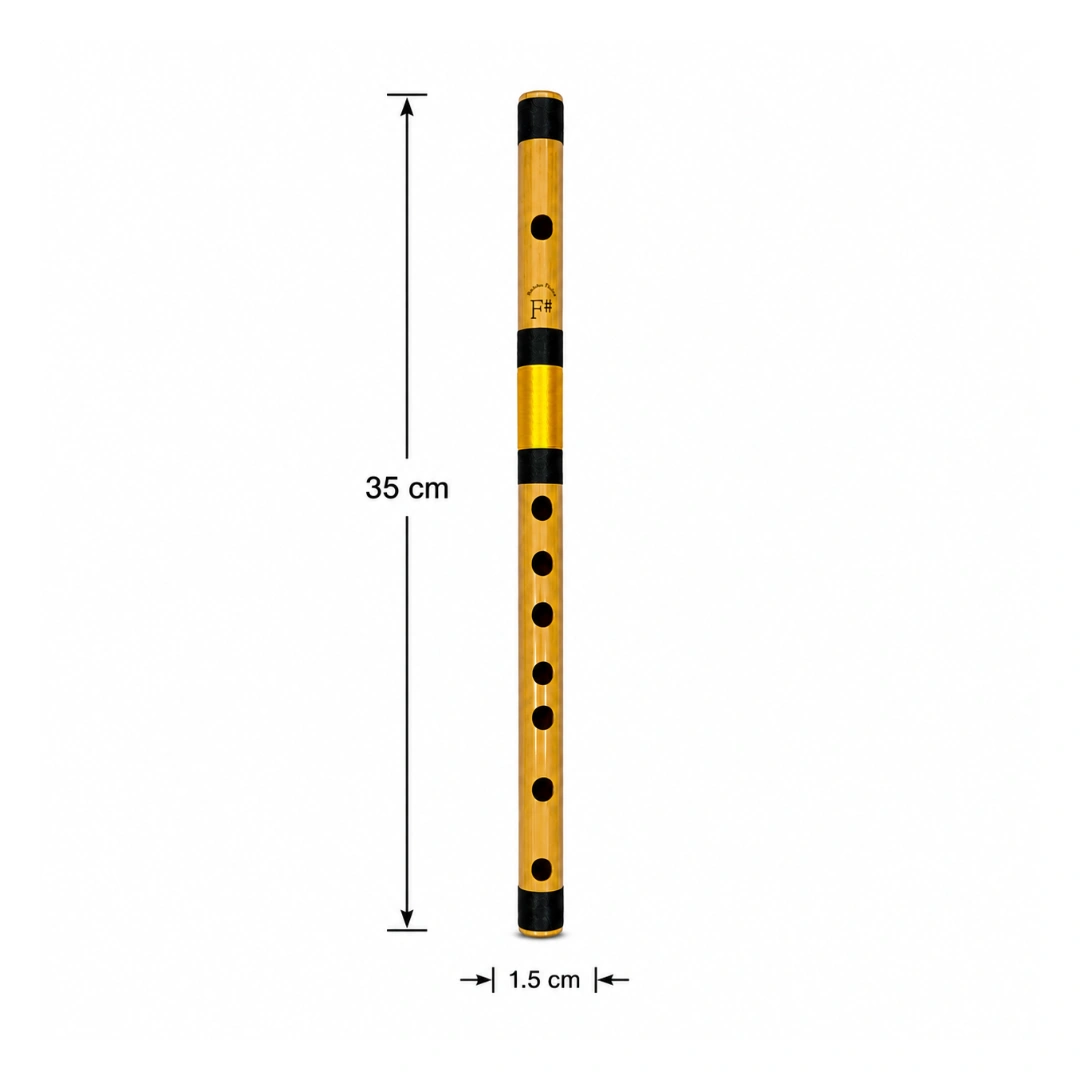 Radhe Bamboo Side F# Mid Flute