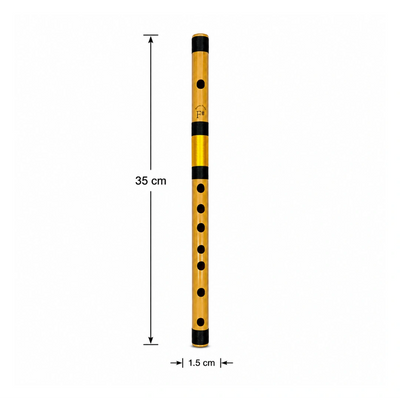 Radhe Bamboo Side F# Mid Flute
