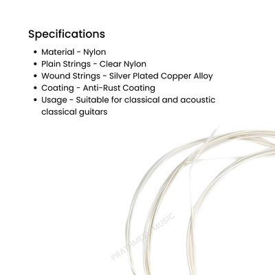 Alice A107 Classical Guitar Nylon Strings