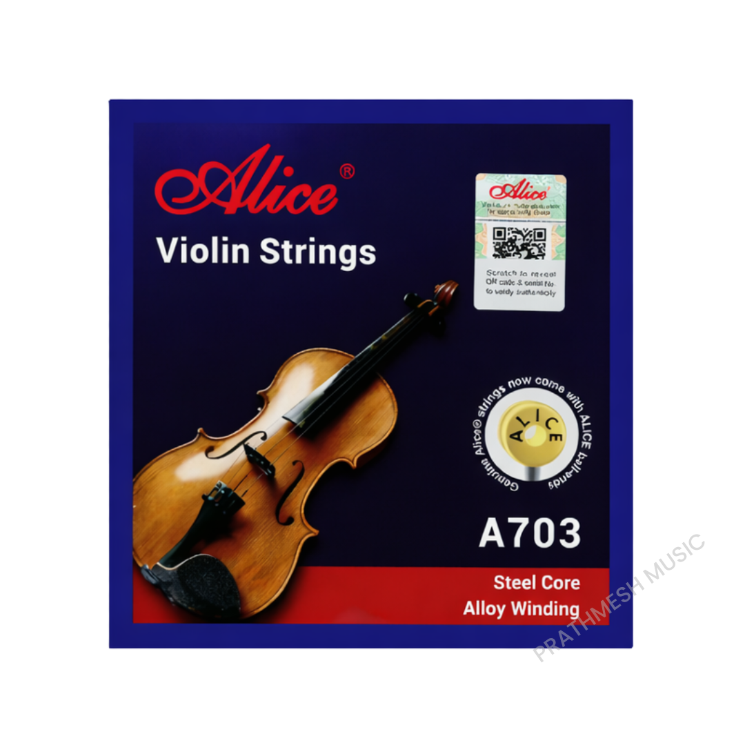 Alice A703 Steel Core Alloy Winding Violin Strings