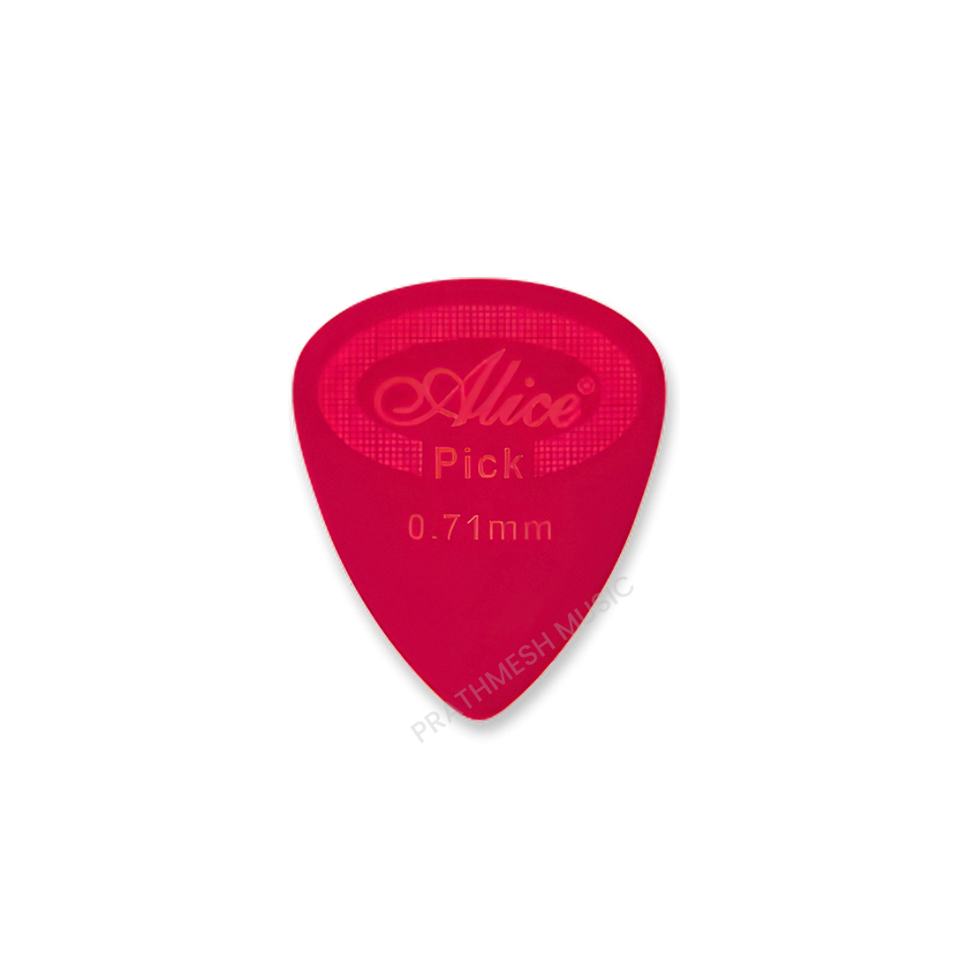 Alice AP-100G Guitar Picks – 0.58 / 0.71 / 0.81 mm (100 Pcs)