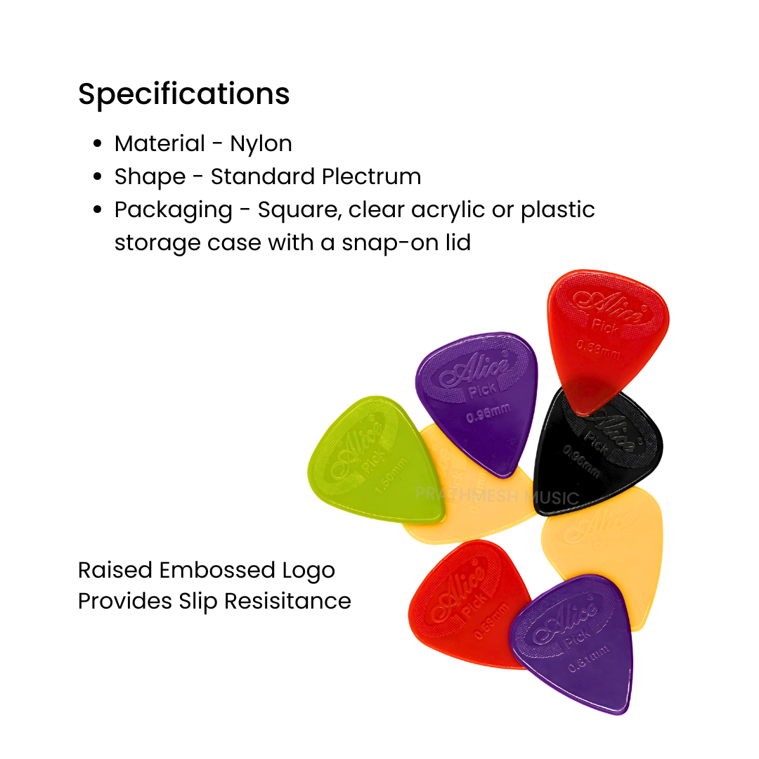 Alice APG-8 Guitar Picks (8 pcs)