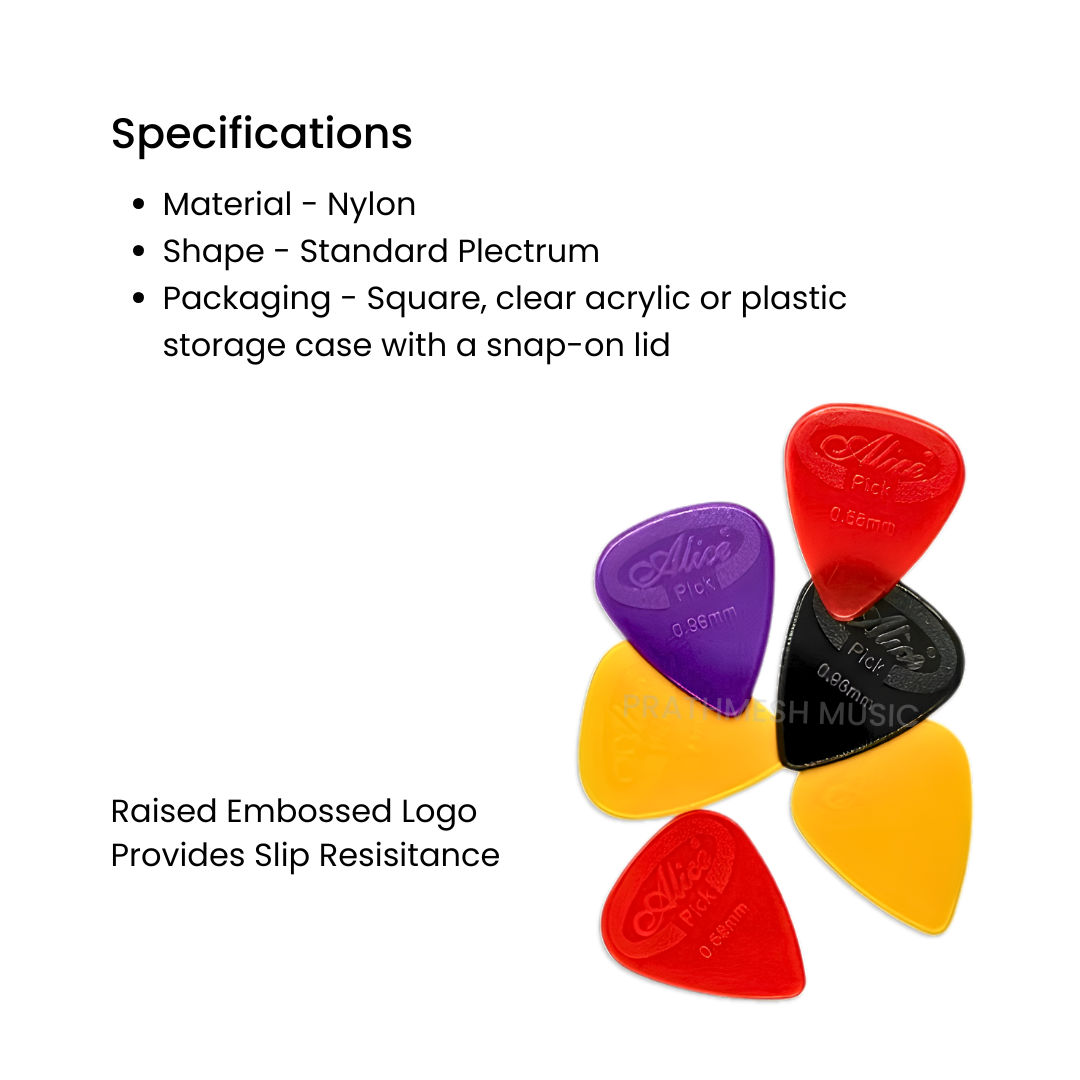 Alice APG-6 Guitar Picks (6 pcs)