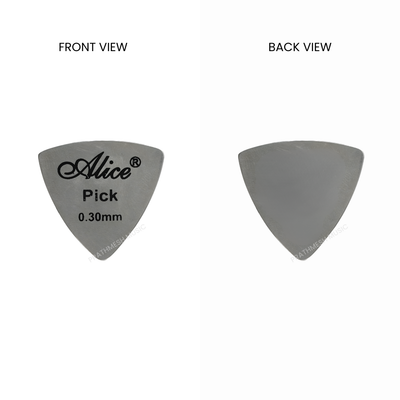 Alice AP-12S Steel Guitar Picks - TGB1 (12 pcs)