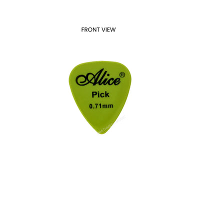 Alice AP-E-12 Nylon Guitar Picks - 0.46 / 0.71 / 0.81 mm (12 pcs)