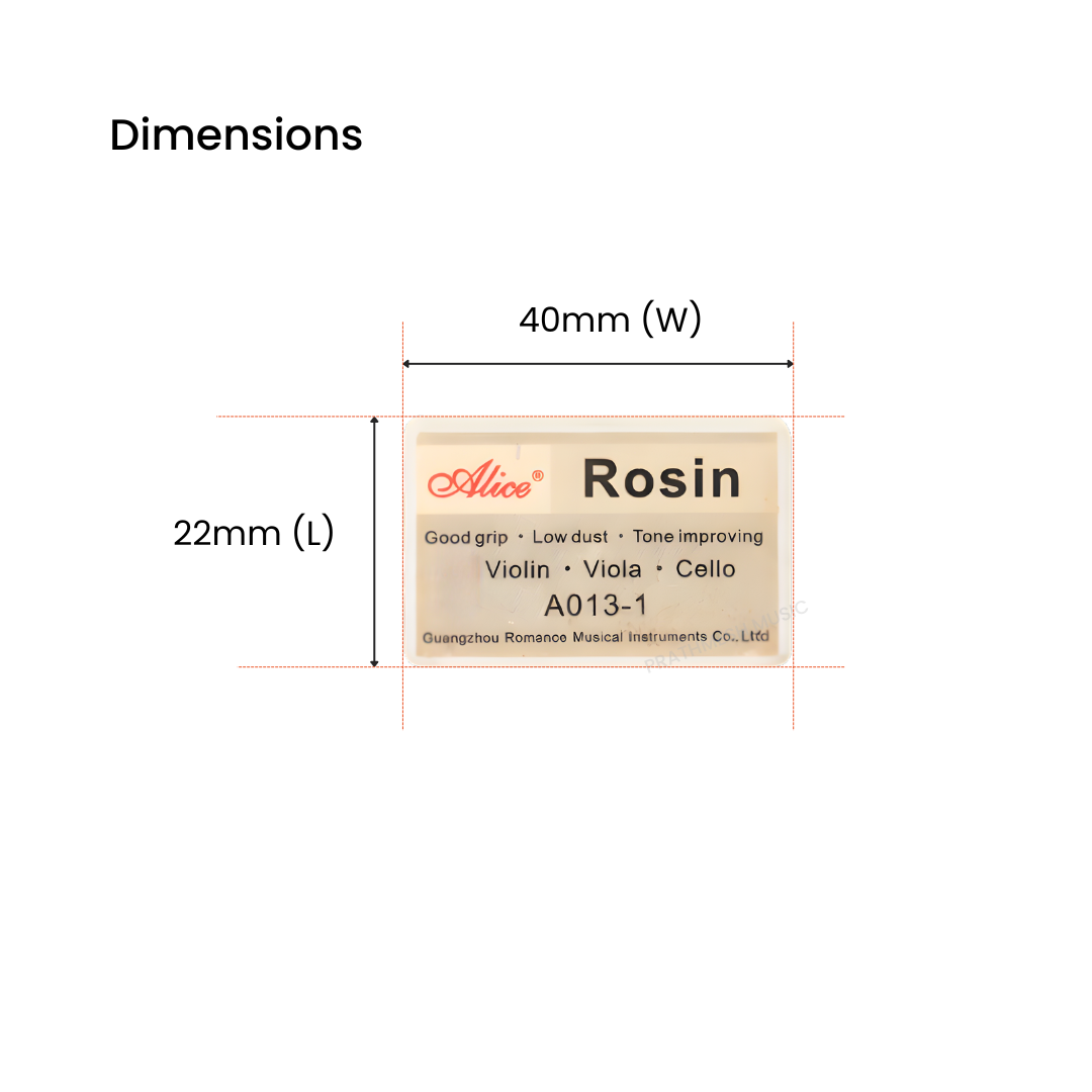 Alice A013-1 Rosin Violin / Viola / Cello