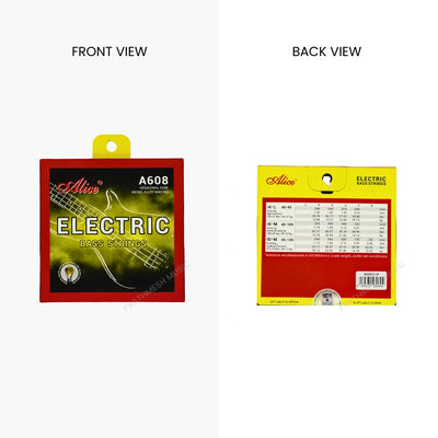 Alice A608 Electric Bass Guitar Strings - .045-.105