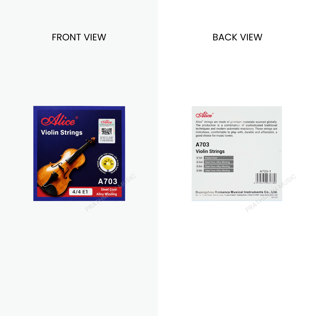 Alice A703-1 1 No Single Acoustic Violin String