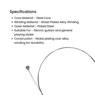 Alice A506L-3 Electric Guitar String - G String