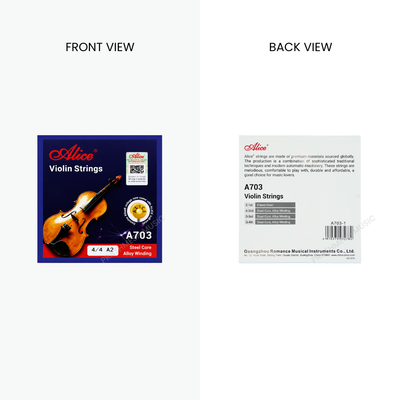 Alice A703-2 2 No Single Acoustic Violin String