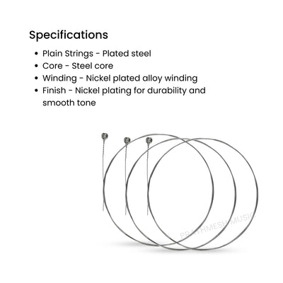 Alice A506L-1 Electric Guitar String - High E String