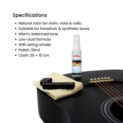 Alice A039PO-S Guitar Polish Kit