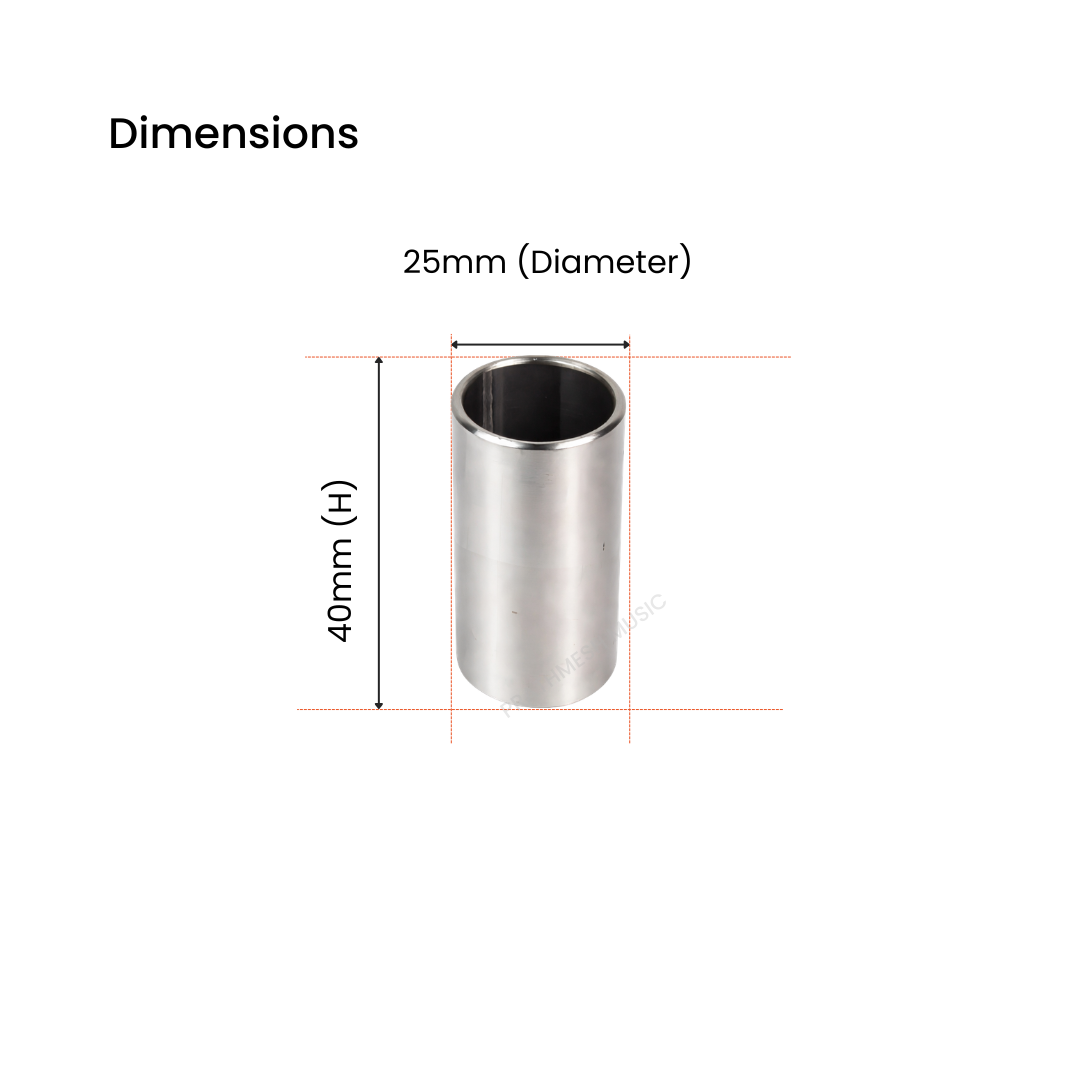 Alice A046B 40MM (6 CM) Guitar Slide