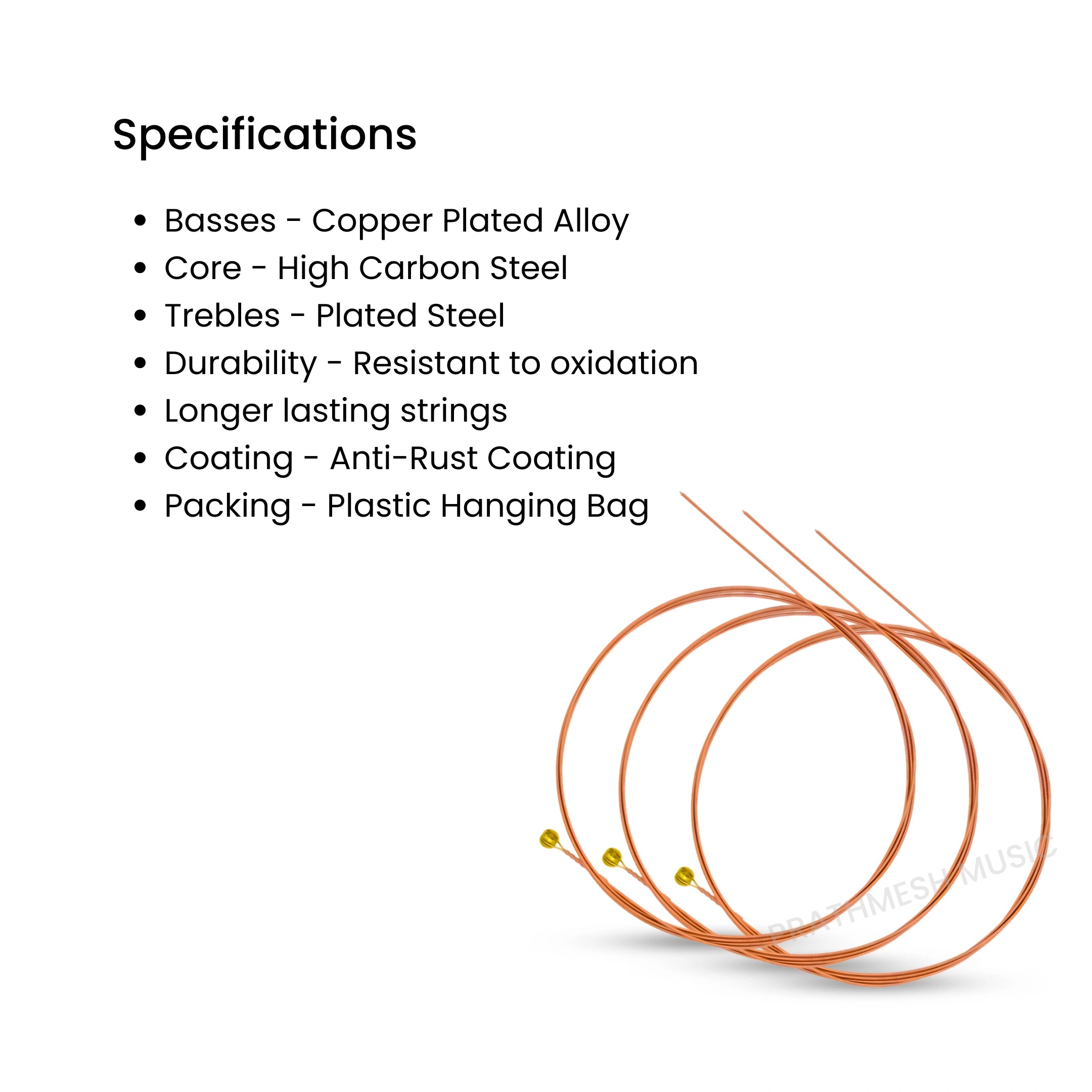 Alice A2065I-4 Acoustic Guitar String - D String