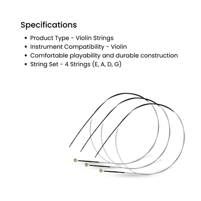 Alice A703-4 4 No Single Acoustic Violin String