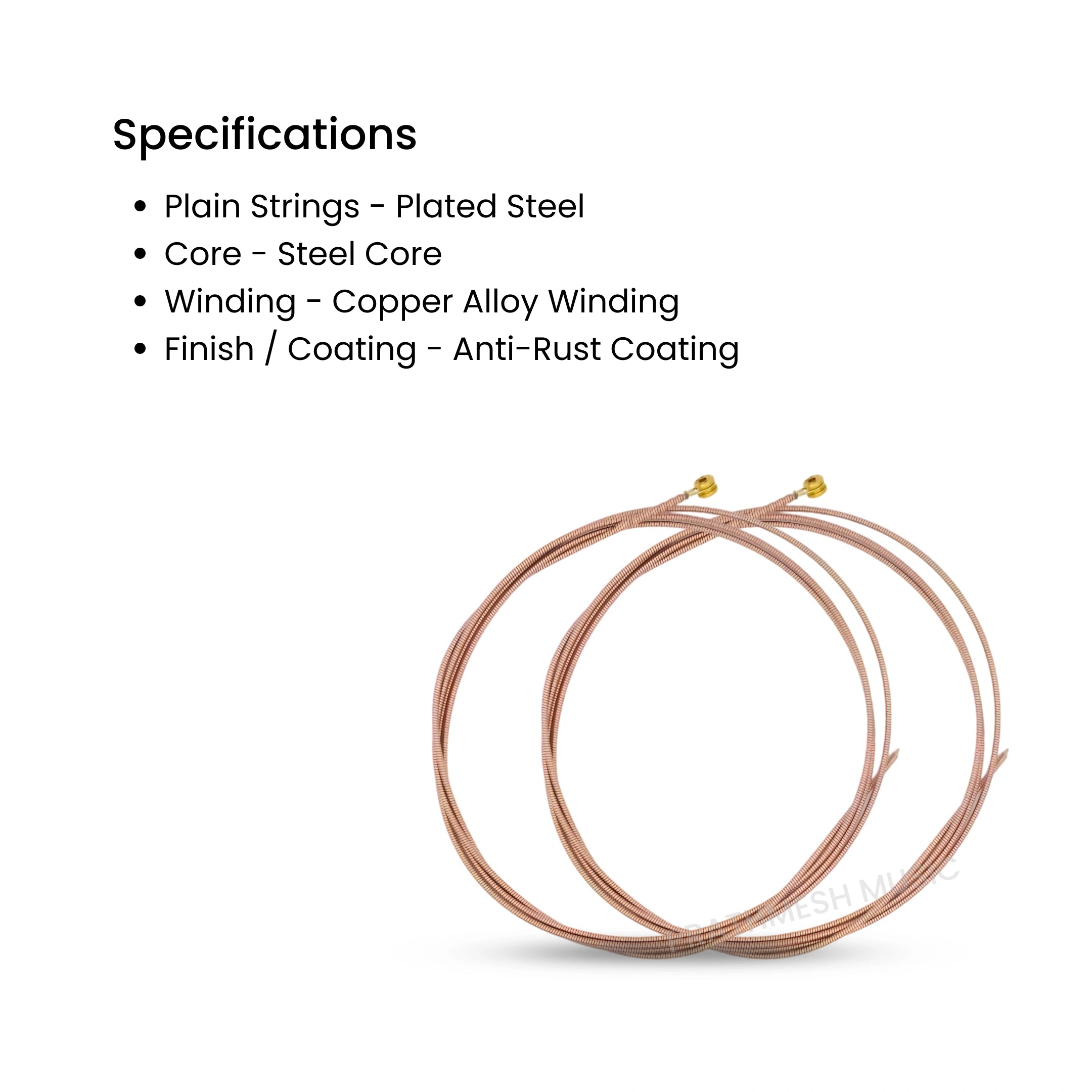 Alice A206SI-6 Acoustic Guitar String - Low E String