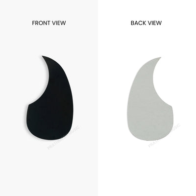 Alice A025A Black Acoustic Guitar Pickguard - R64mm