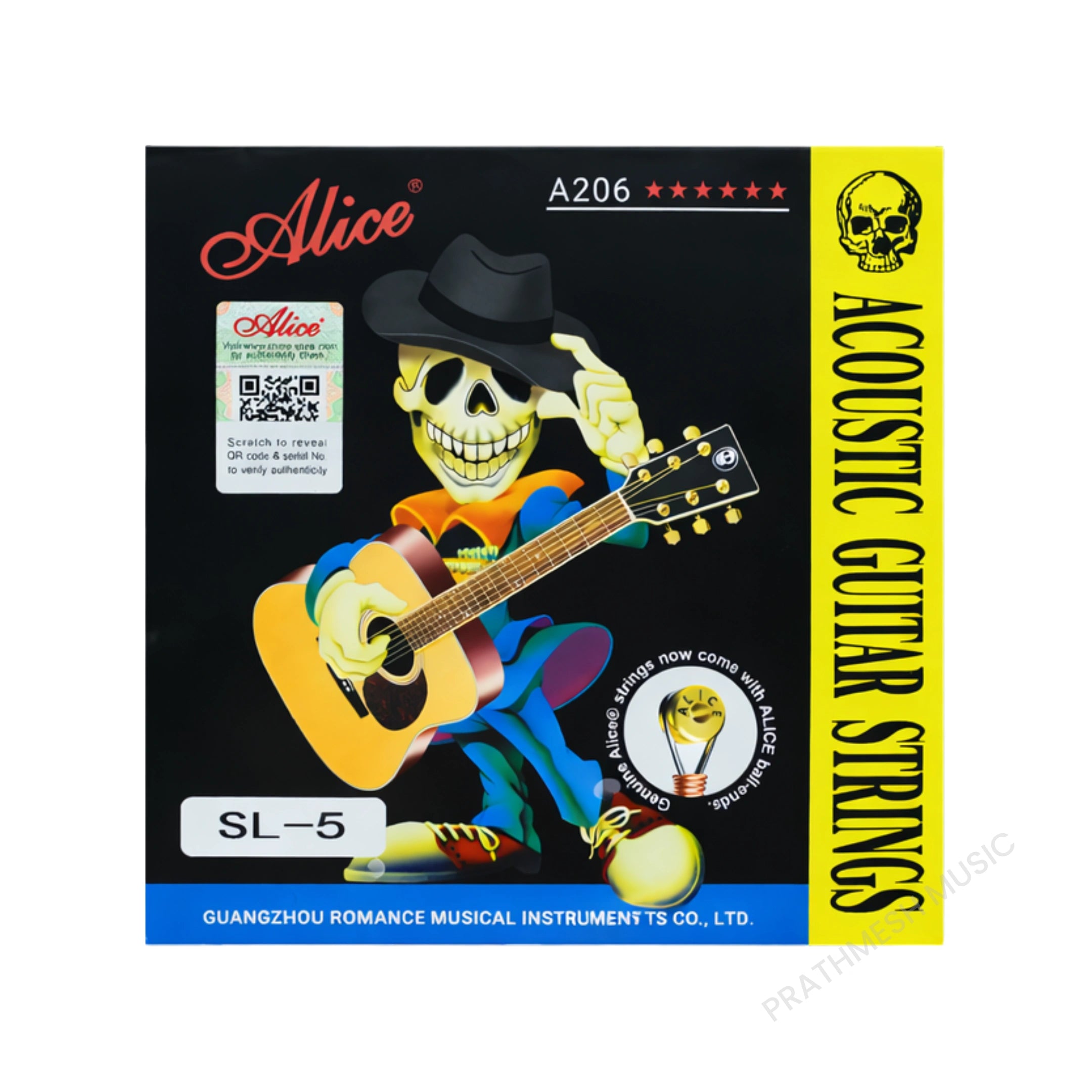 Alice A206SI-5 Acoustic Guitar String - A String