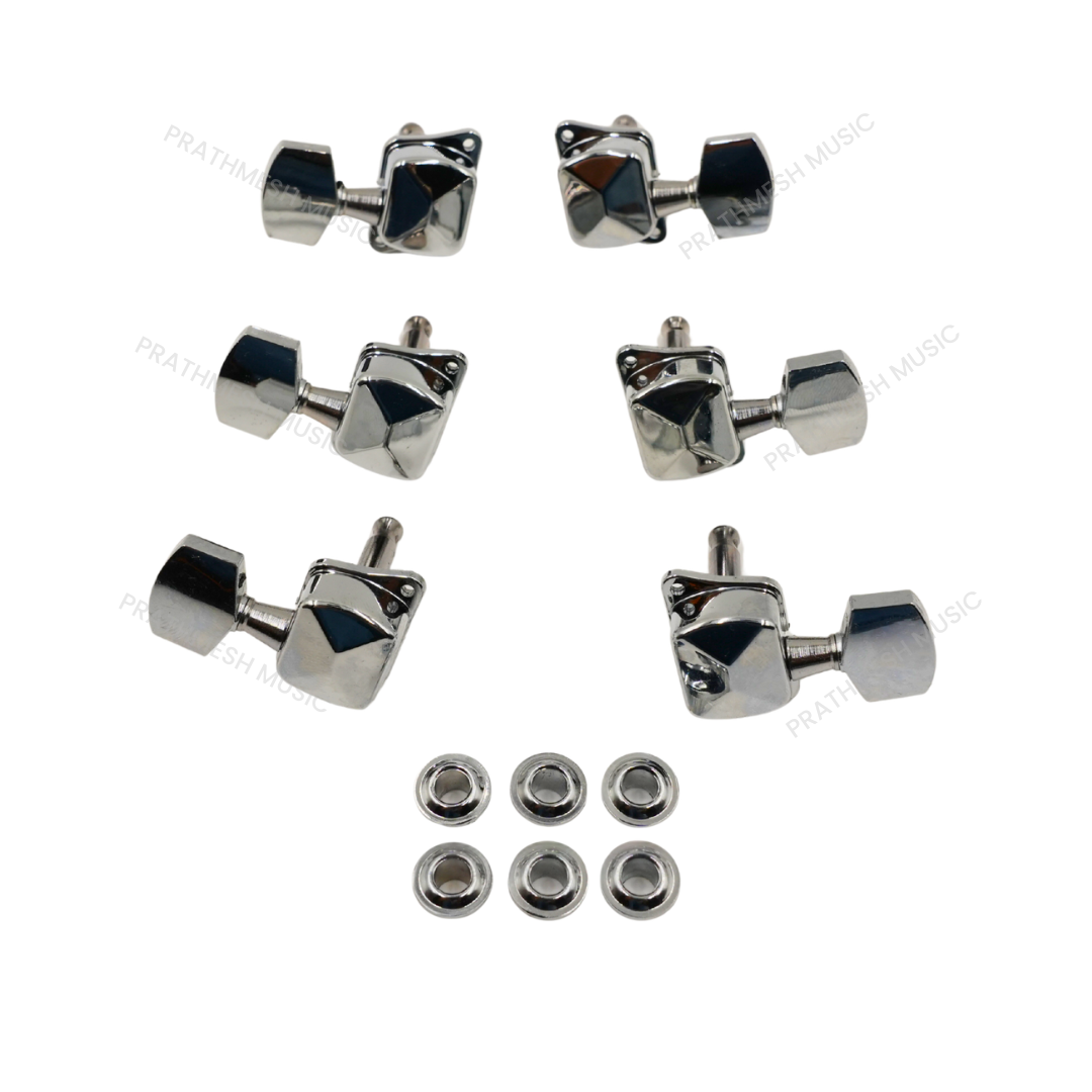Alice AL015P Acoustic Guitar Tuning Machines – 3+3