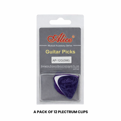 Alice AP-12G Nylon Guitar Picks - 0.96 mm (12 pcs)