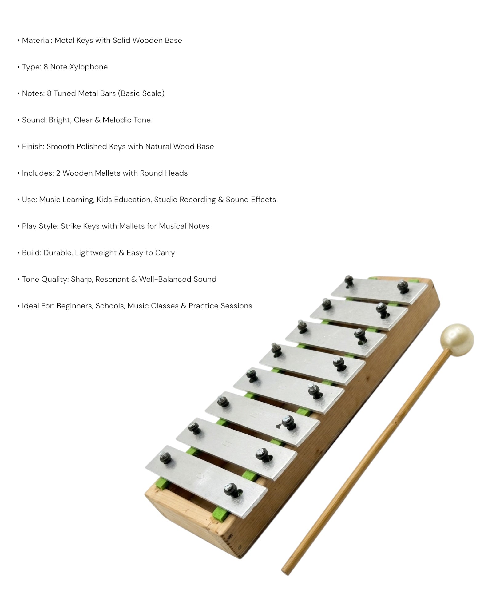 KL Orff Glockenspiel - 8 Note