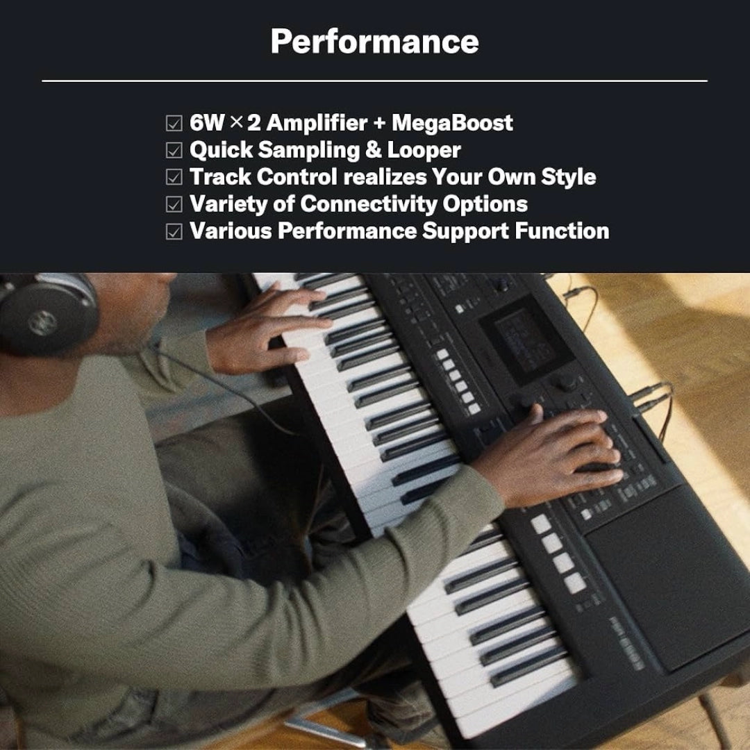 Yamaha PSREW425 76-Key Portable Keyboard