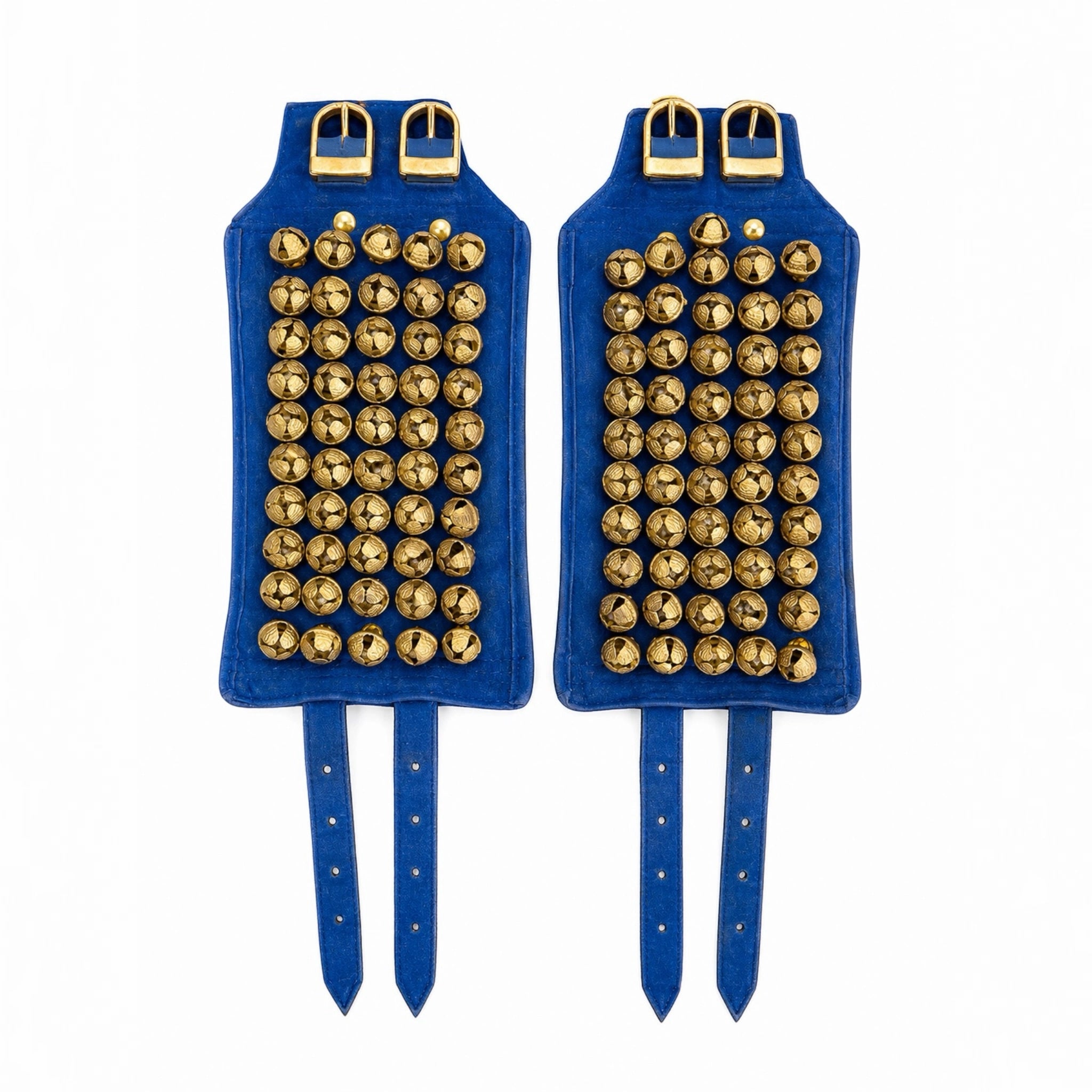 SK Machine Velvet 5-Line Ghungroo - Blue