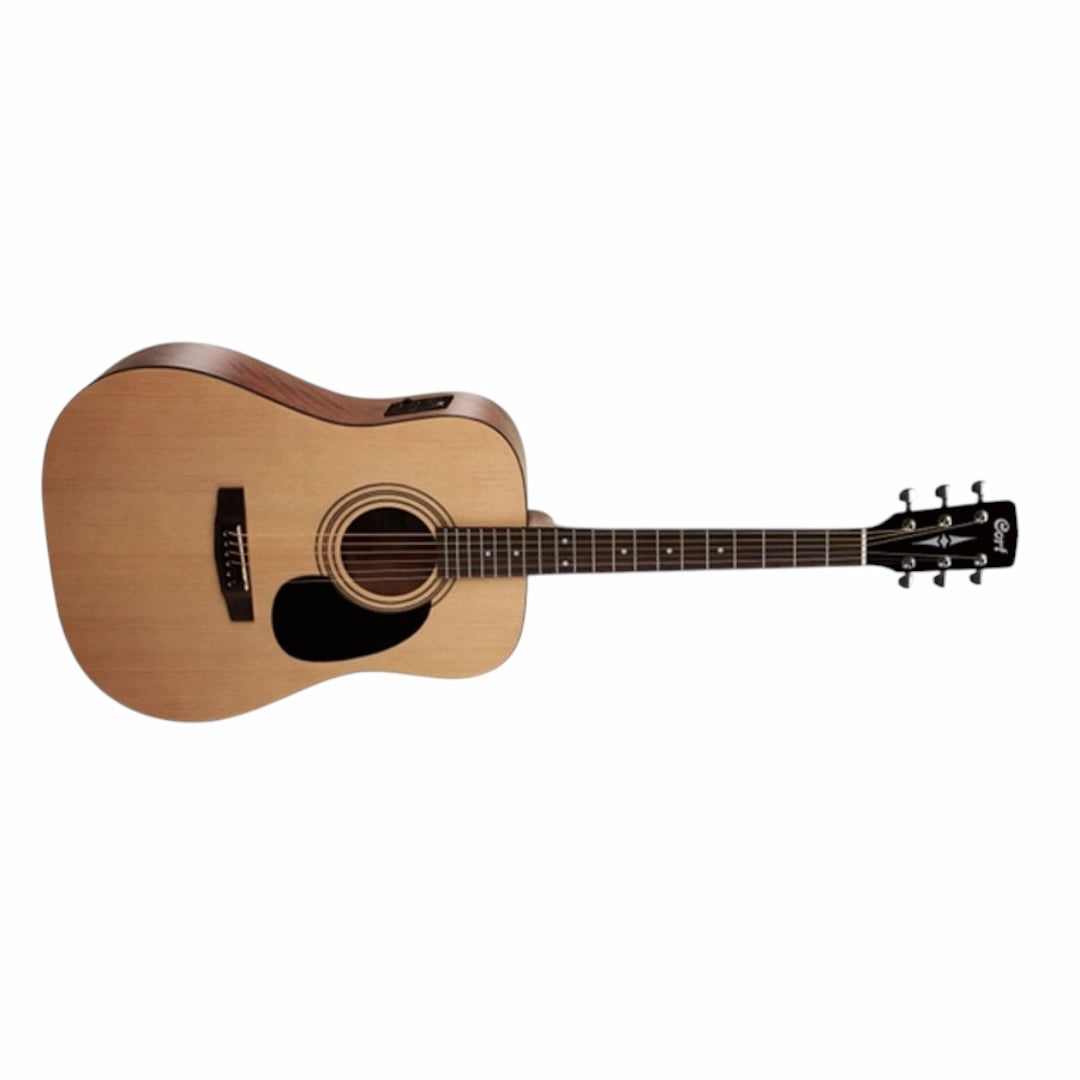 Cort AD300E-OP Electro-Acoustic Guitar - Open Pore