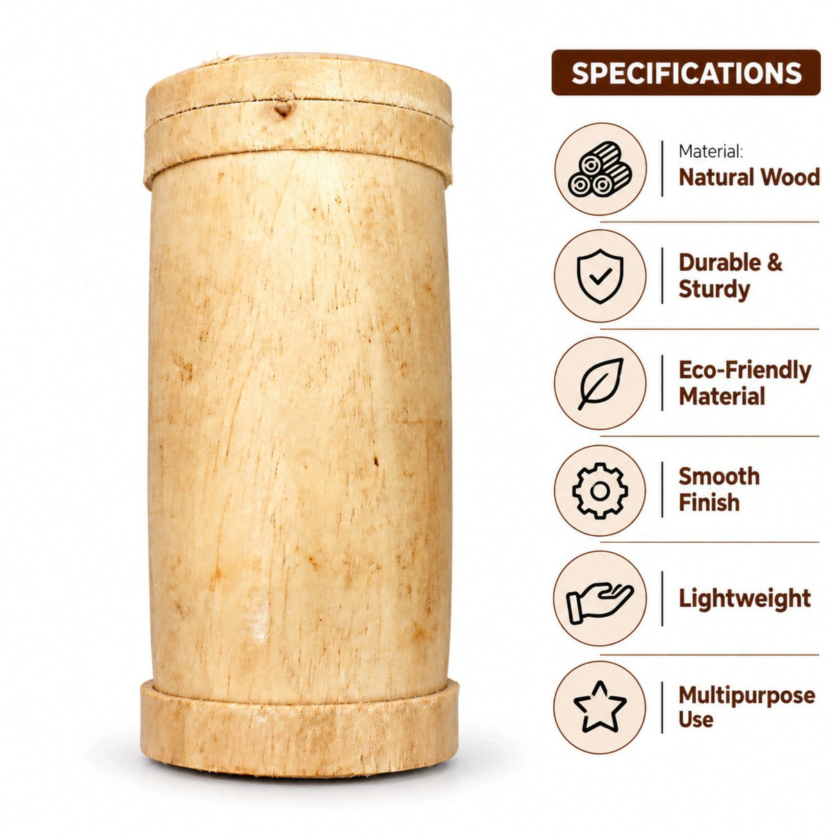 EM Tabla Wooden Gutta
