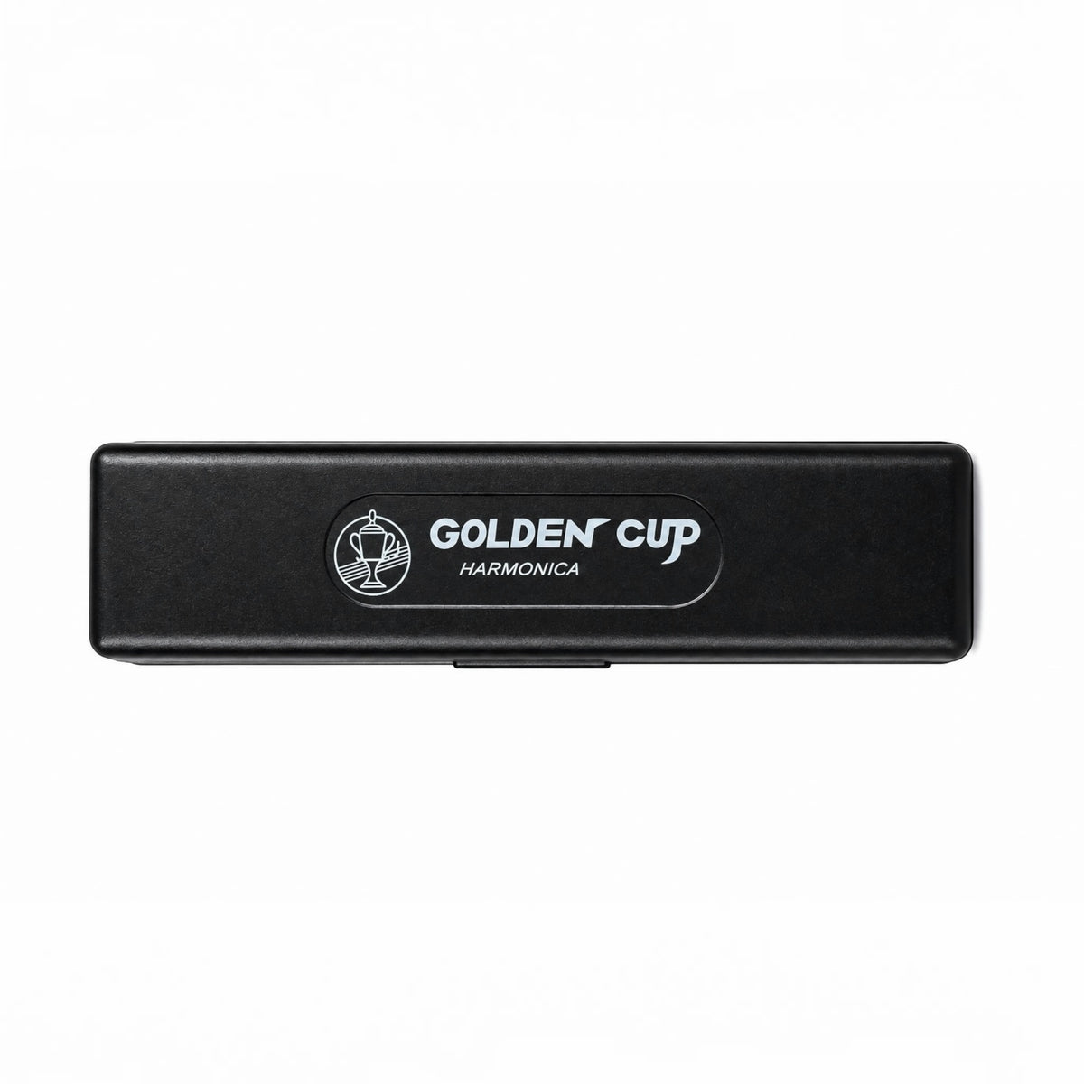 Golden Cup 24 Hole C Scale Chromatic Black Hard Case Harmonica