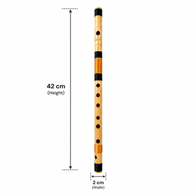 Radhe PVC Side E Middle Flute