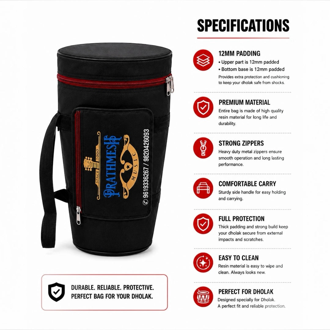 RB Dholak Bag - Padded