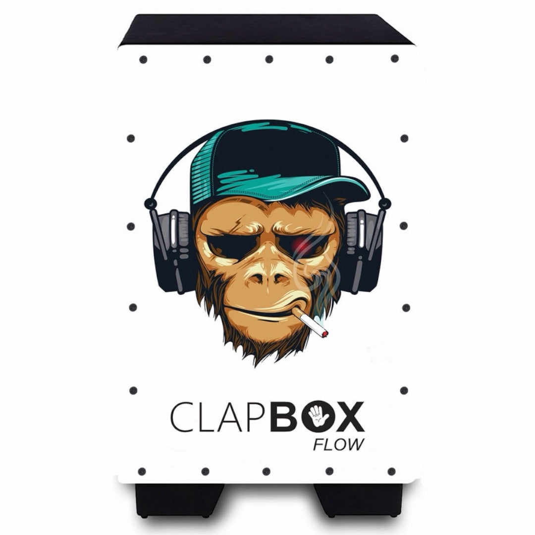 Clapbox Flow Series Cajon - Smoking Monkey