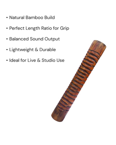 KL Bamboo Guiro Scraper