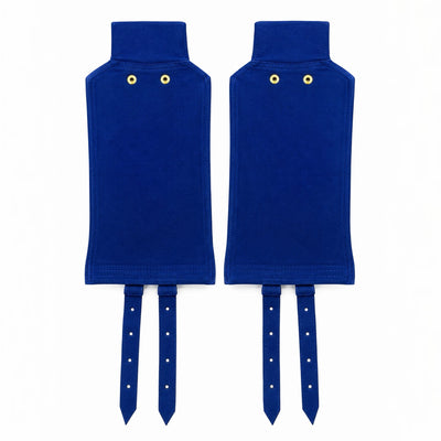SK Machine Velvet 5-Line Ghungroo - Blue
