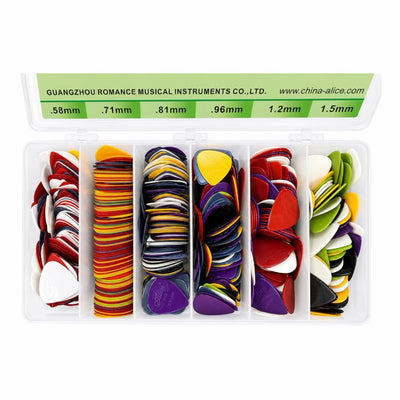 Alice AP-600G Nylon Guitar Pick - (600 pcs)