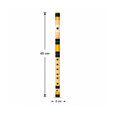 Radhe Bamboo Side C# Mid Flute