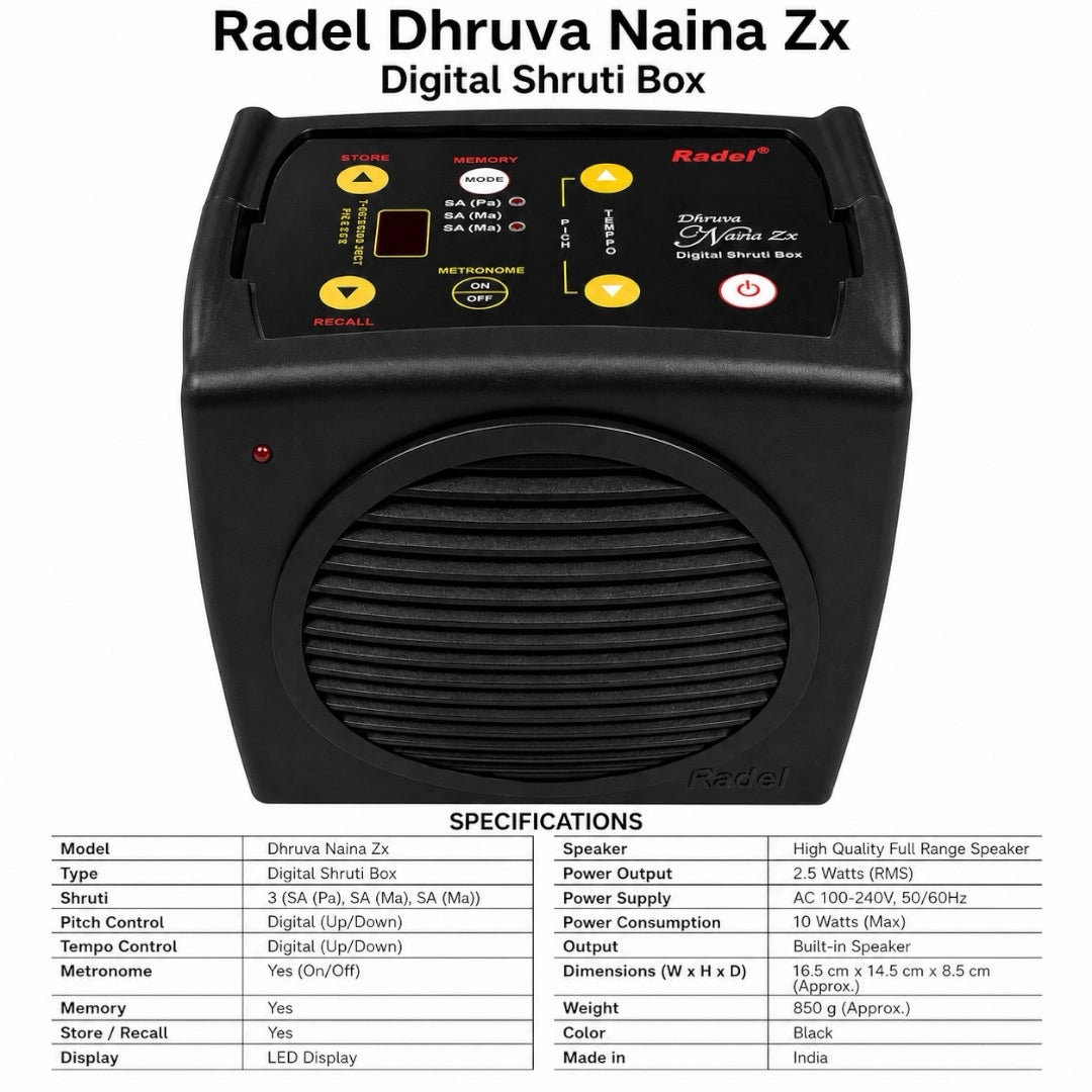 Radel Saarang Magic Plus Digital Tanpura