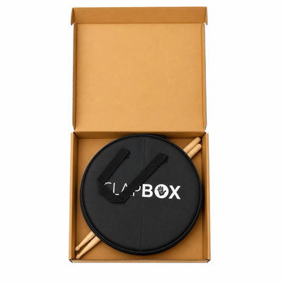 Clapbox Prostroke 11" Drum Practice Pad – Multi-Layer w/ Bag & Sticks
