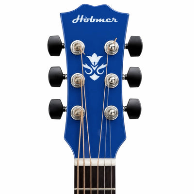 Hobmer 45-BB Export Electro-Acoustic Guitar - Blue Black