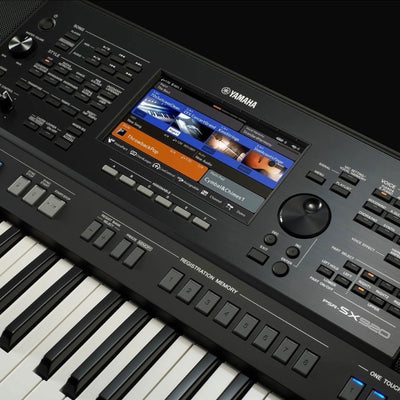 Yamaha PSRSX920 61-Key Arranger Workstation Keyboard