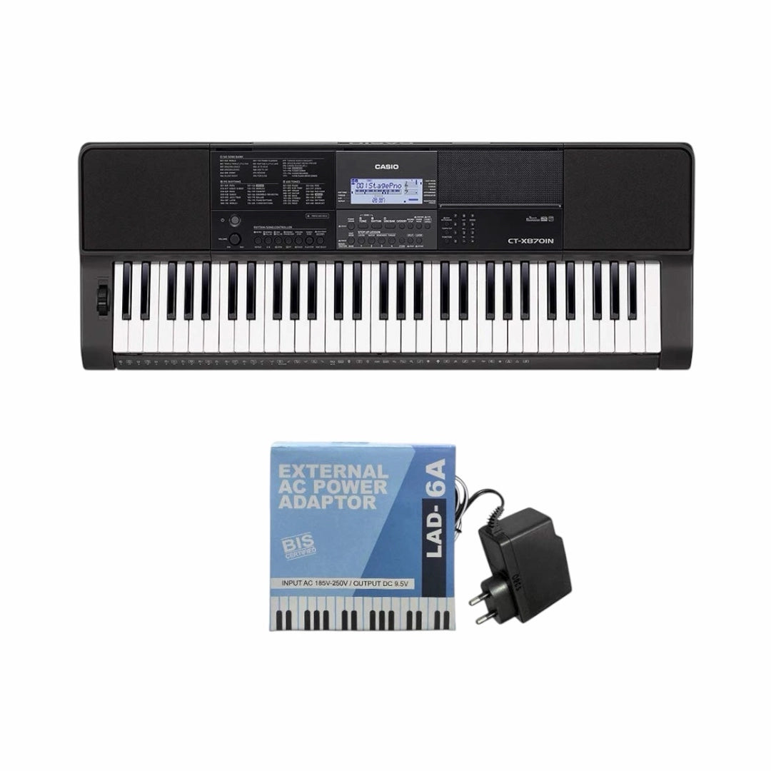 Casio CTX870IN 61-Key Portable Keyboard