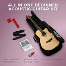 Intern 38C Acoustic Guitar with Bag - Natural