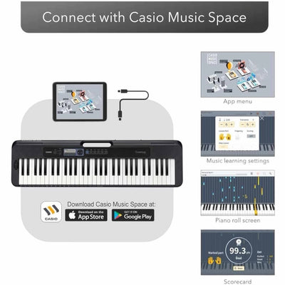 Casio CTS100 61-Key Portable Keyboard