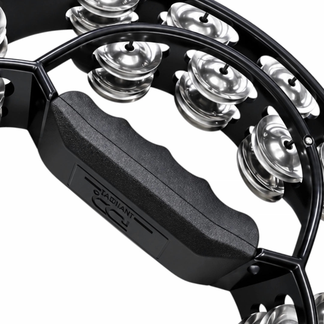 Dadi MT1C Hand Tambourine - Black