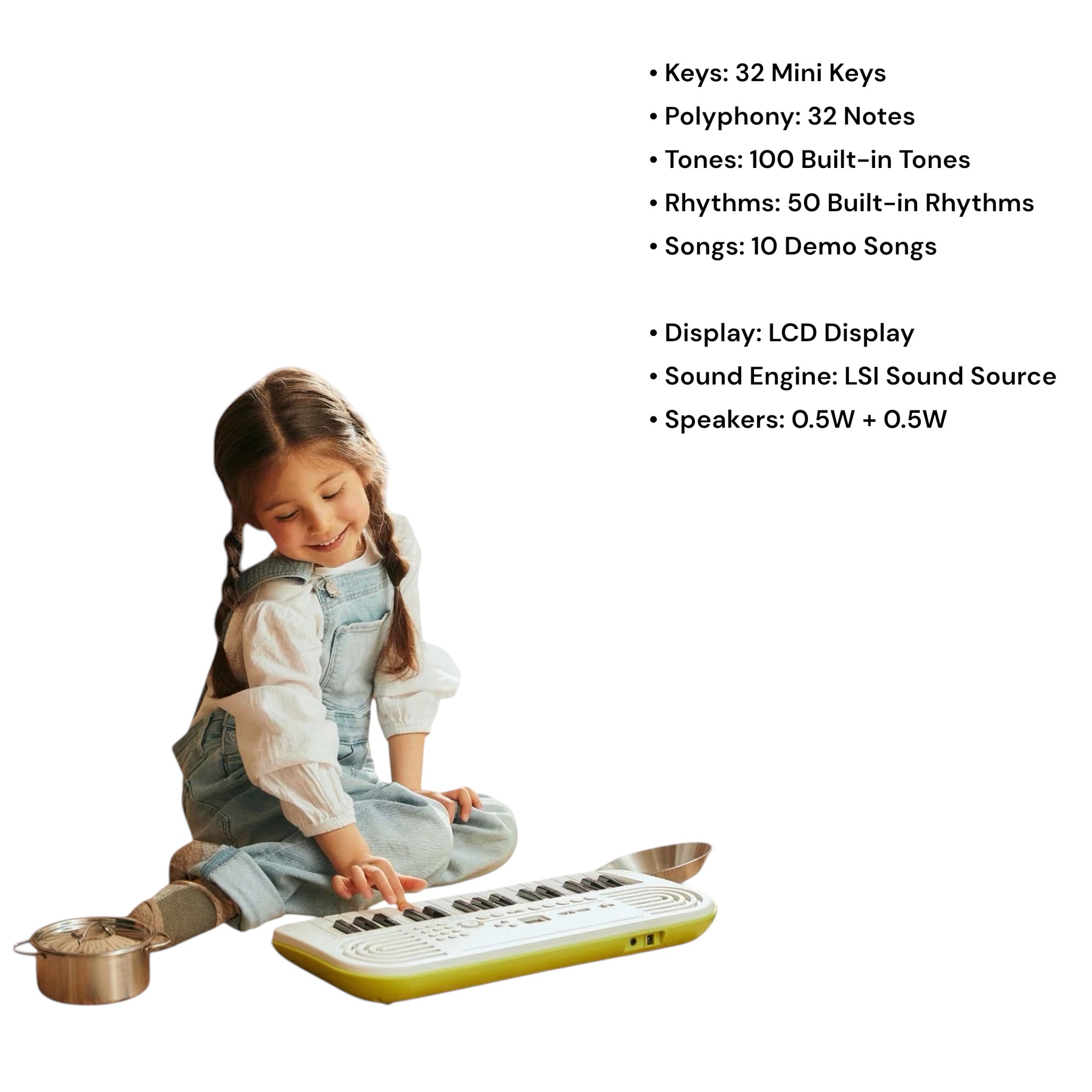 Casio SA50 32-Key Mini Portable Keyboard