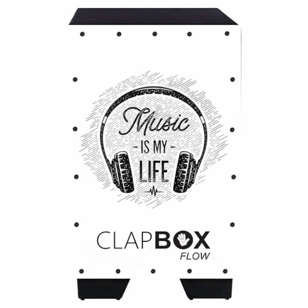 Clapbox Flow Series Cajon - Music Is Life