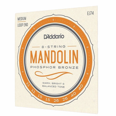 D’Addario EJ74 Phosphor Bronze Medium Mandolin Strings