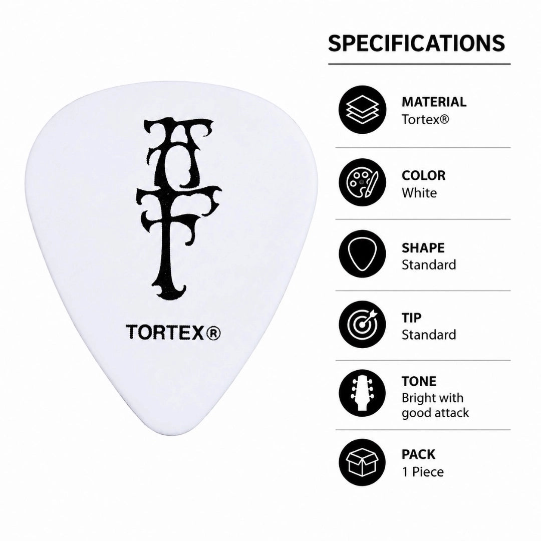 Dunlop Alan Forbes Blackline Skull Guitar Pick