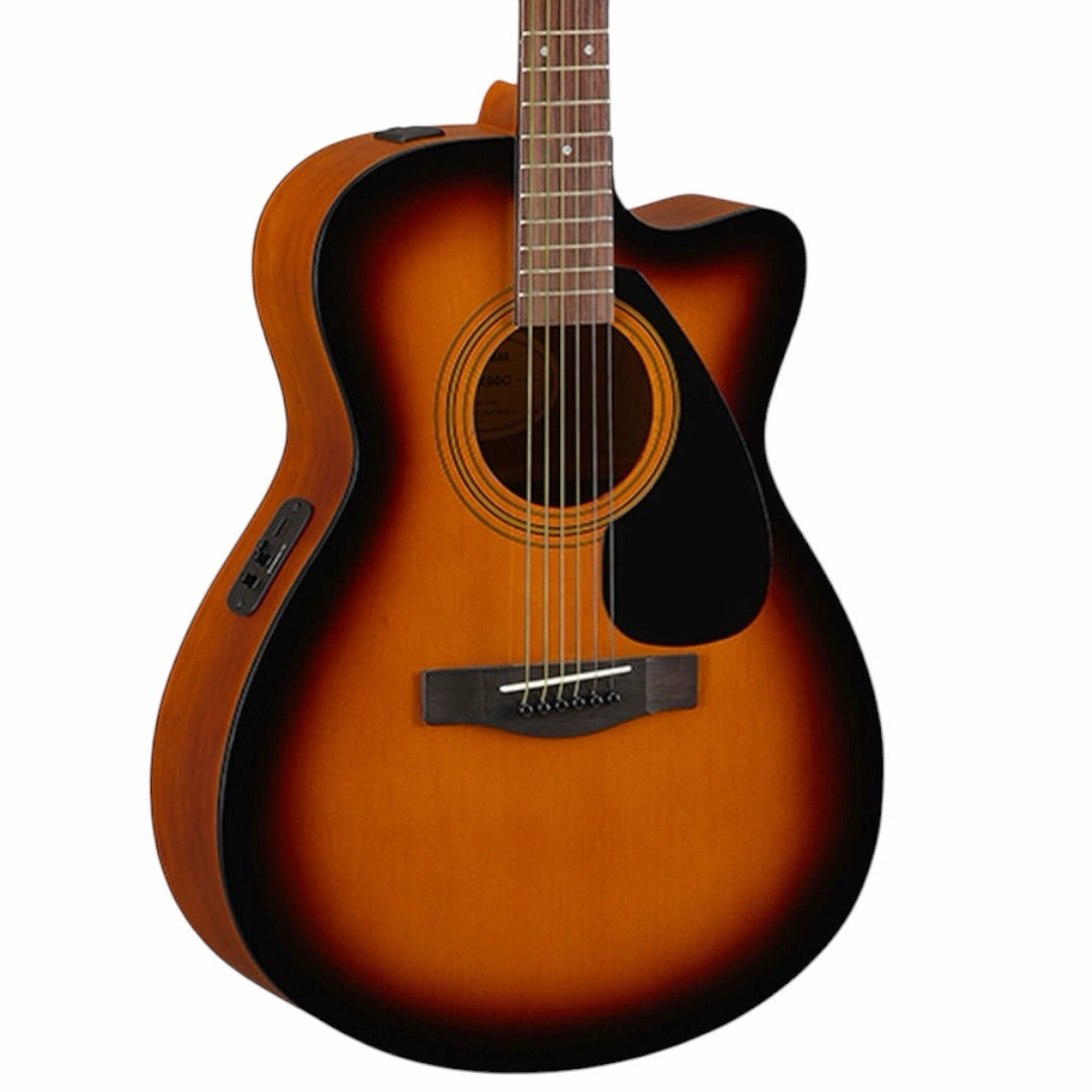 Yamaha FSX80C-TBS Electro-Acoustic Guitar – Tobacco Brown Sunburst